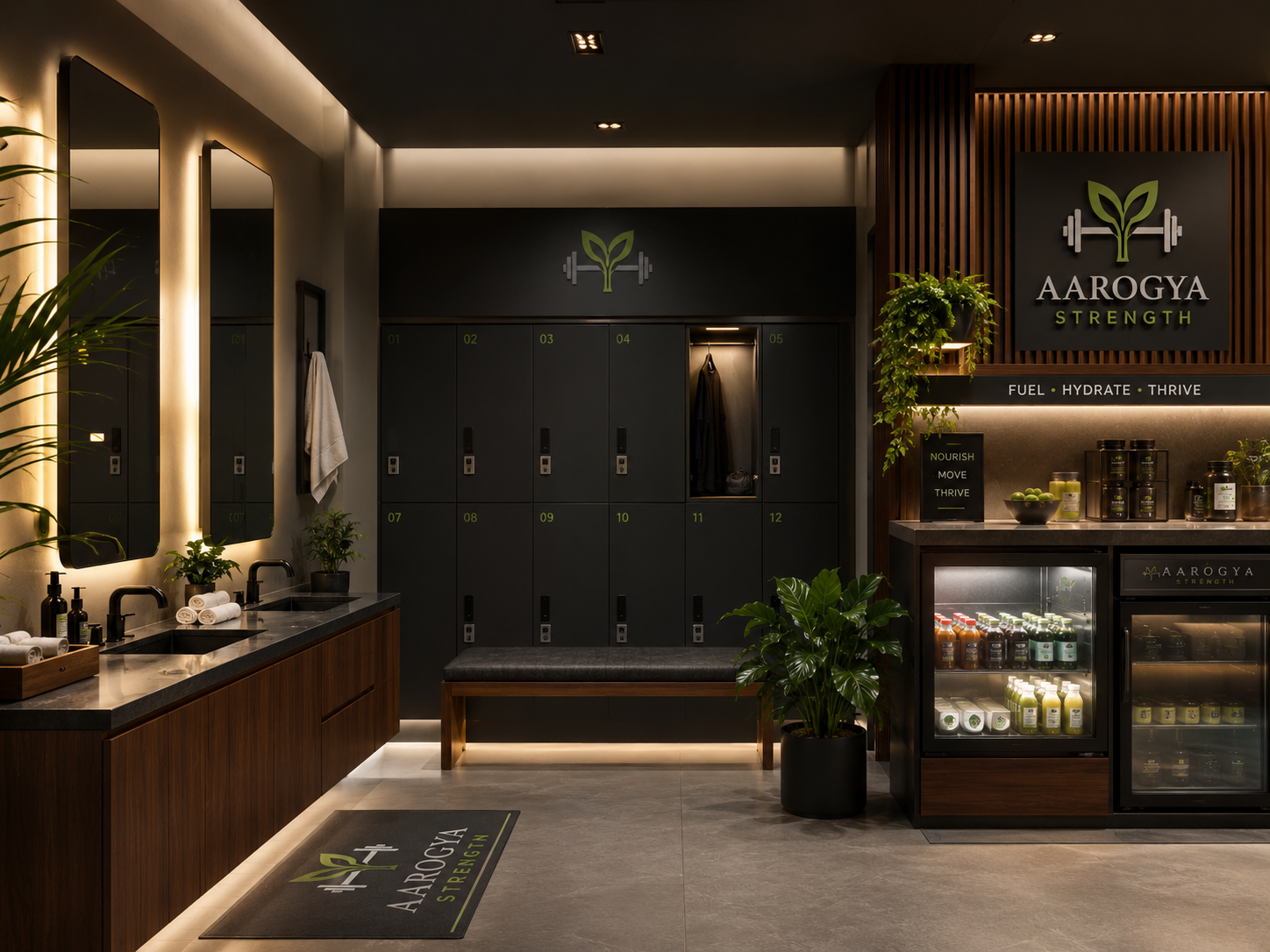 Aarogya Strength gym interior